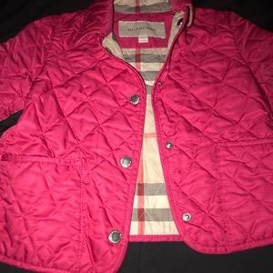 Burberry jacket size 3 years